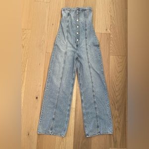 ZARA DENIM JUMPSUIT | SIZE SMALL